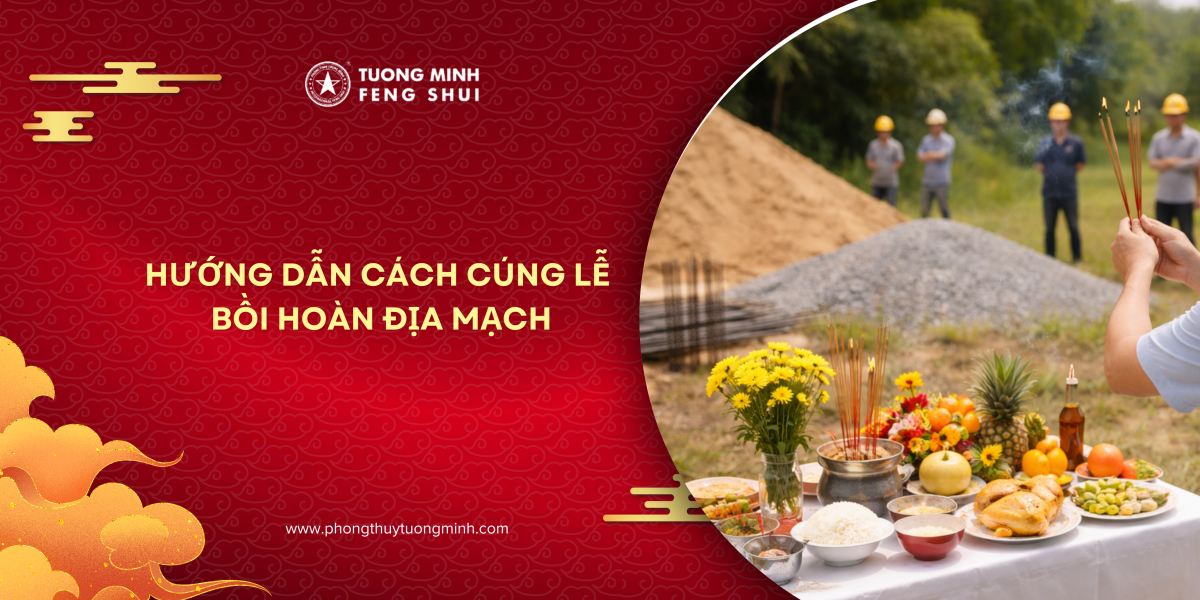  Hướng Dẫn Cách Cúng Lễ Bồi Hoàn Địa Mạch Khi Xây Nhà, Đào Móng
