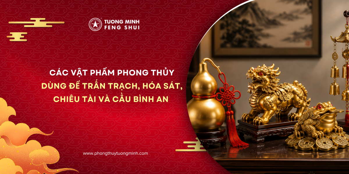 Các Vật Phẩm Phong Thủy Dùng Để Trấn Trạch, Hóa Sát, Chiêu Tài Và Cầu Bình An Các Vật Phẩm Phong Thủy Dùng Để Trấn Trạch, Hóa Sát, Chiêu Tài Và Cầu Bình An