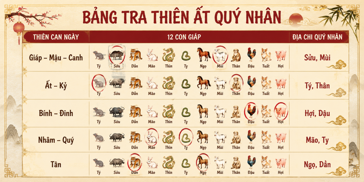 Thiên Ất Quý Nhân Là Gì? Cách Xác Định Quý Nhân Trong Lá Số Bát Tự Thiên Ất Quý Nhân Là Gì? Cách Xác Định Quý Nhân Trong Lá Số Bát Tự