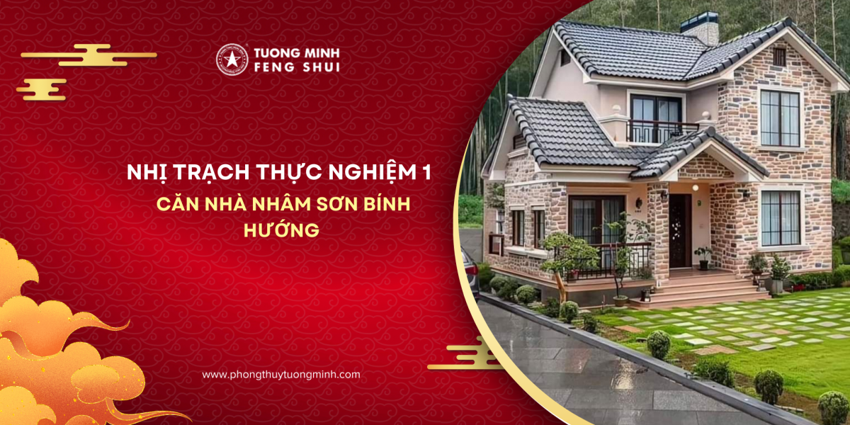 Nhị Trạch Thực Nghiệm 1: Căn Nhà Nhâm sơn Bính Hướng - Sửa Lại Vào Vận 2