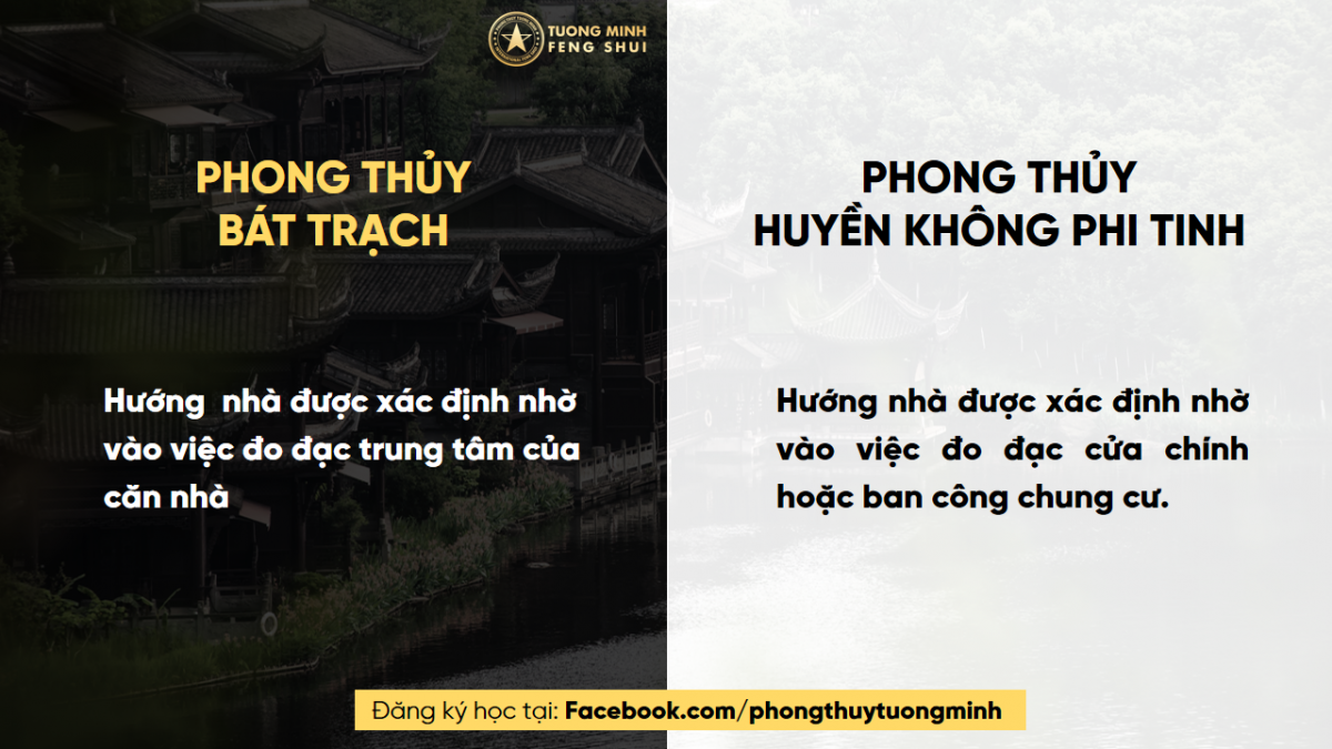 Làm Rõ Điểm Khác Biệt Giữa Hai Trường Phái Phong Thủy Bát Trạch & Phong Thủy Huyền Không Phi Tinh