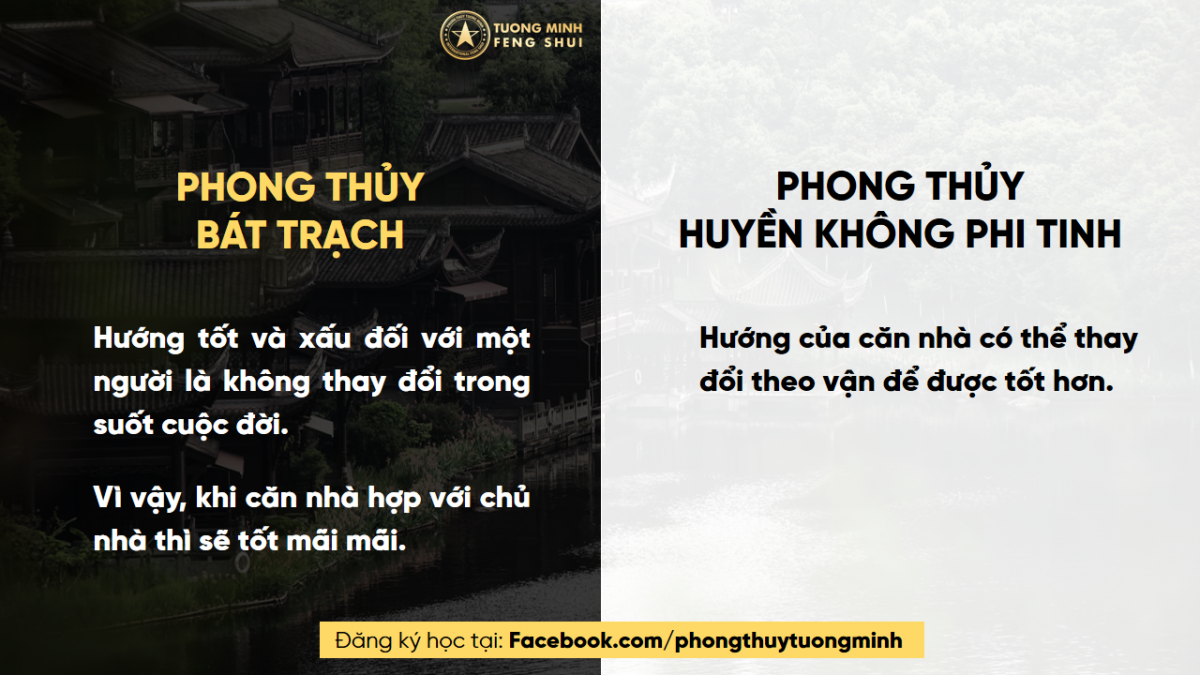 Làm Rõ Điểm Khác Biệt Giữa Hai Trường Phái Phong Thủy Bát Trạch & Phong Thủy Huyền Không Phi Tinh