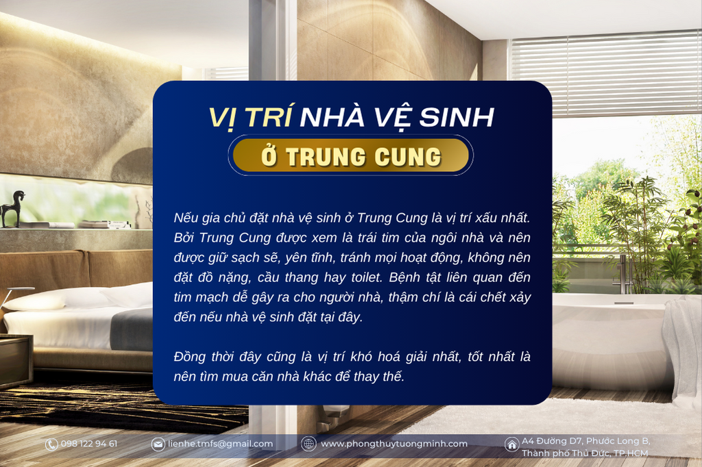 Vị Trí Đặt Nhà Vệ Sinh Phản Ánh Sức Khỏe Của Gia Đình Bạn!